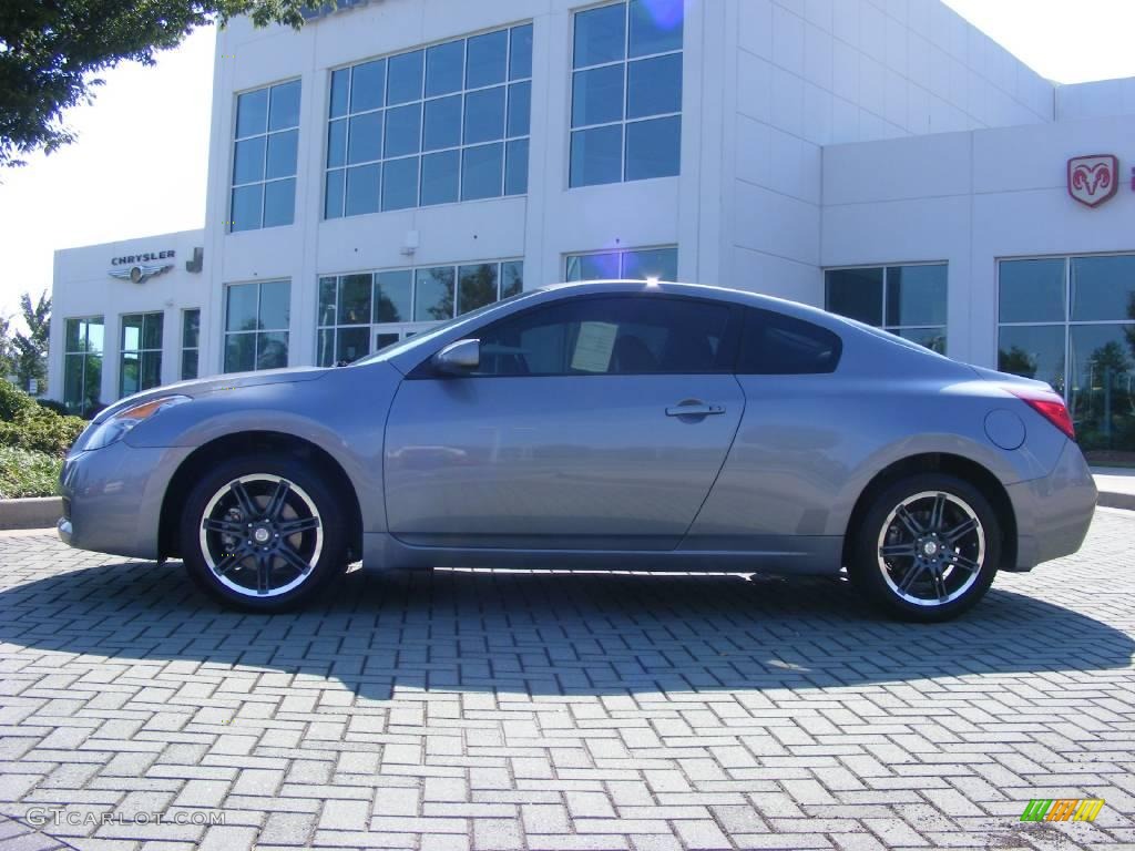 2009 Altima 2.5 S Coupe - Precision Gray Metallic / Charcoal photo #2