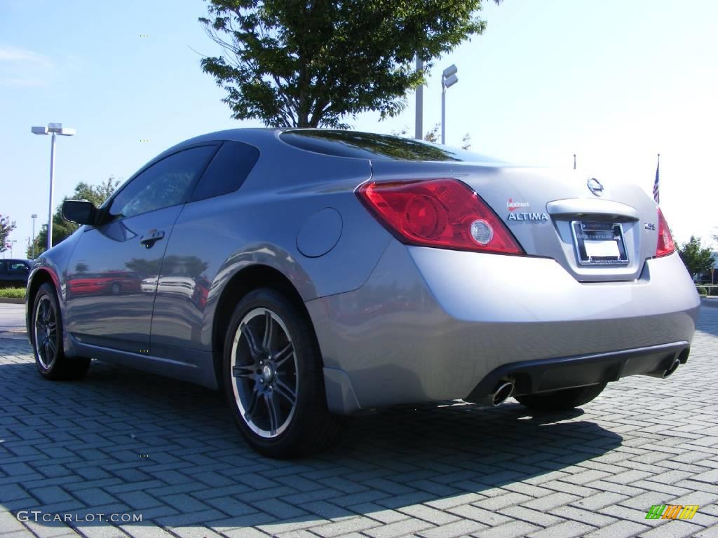 2009 Altima 2.5 S Coupe - Precision Gray Metallic / Charcoal photo #3
