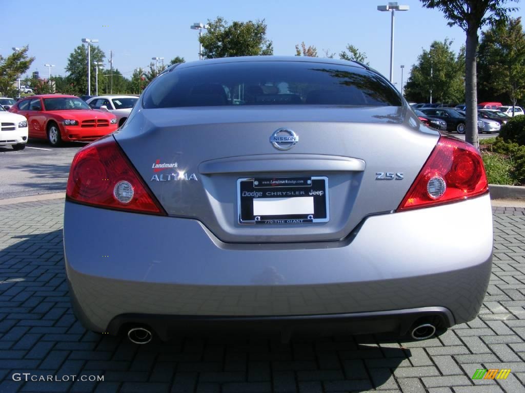 2009 Altima 2.5 S Coupe - Precision Gray Metallic / Charcoal photo #4