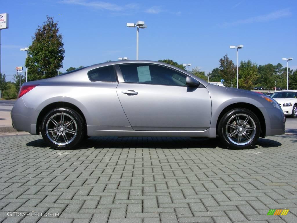 2009 Altima 2.5 S Coupe - Precision Gray Metallic / Charcoal photo #6