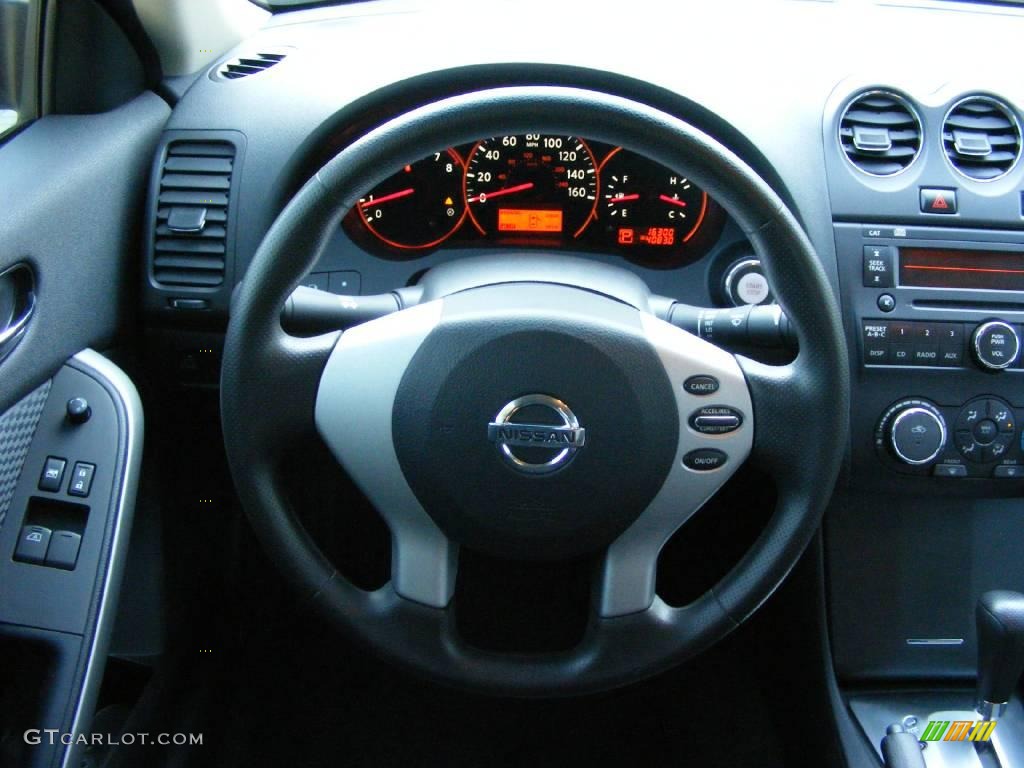 2009 Altima 2.5 S Coupe - Precision Gray Metallic / Charcoal photo #16