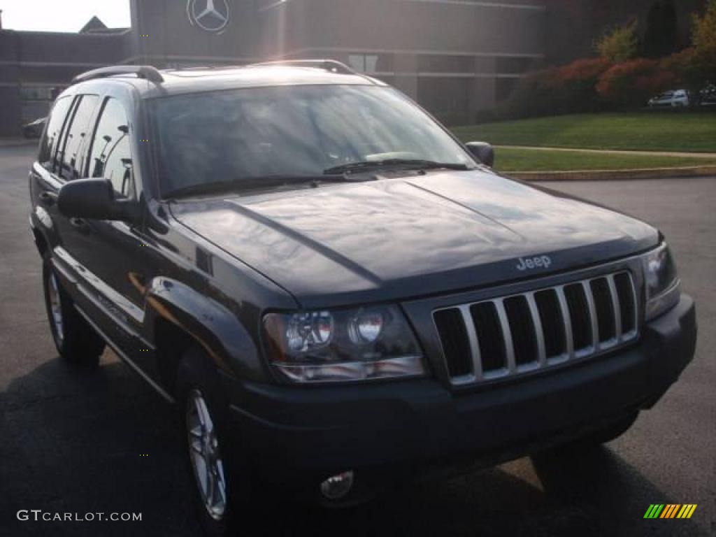 2004 Grand Cherokee Laredo 4x4 - Graphite Metallic / Dark Slate Gray photo #3