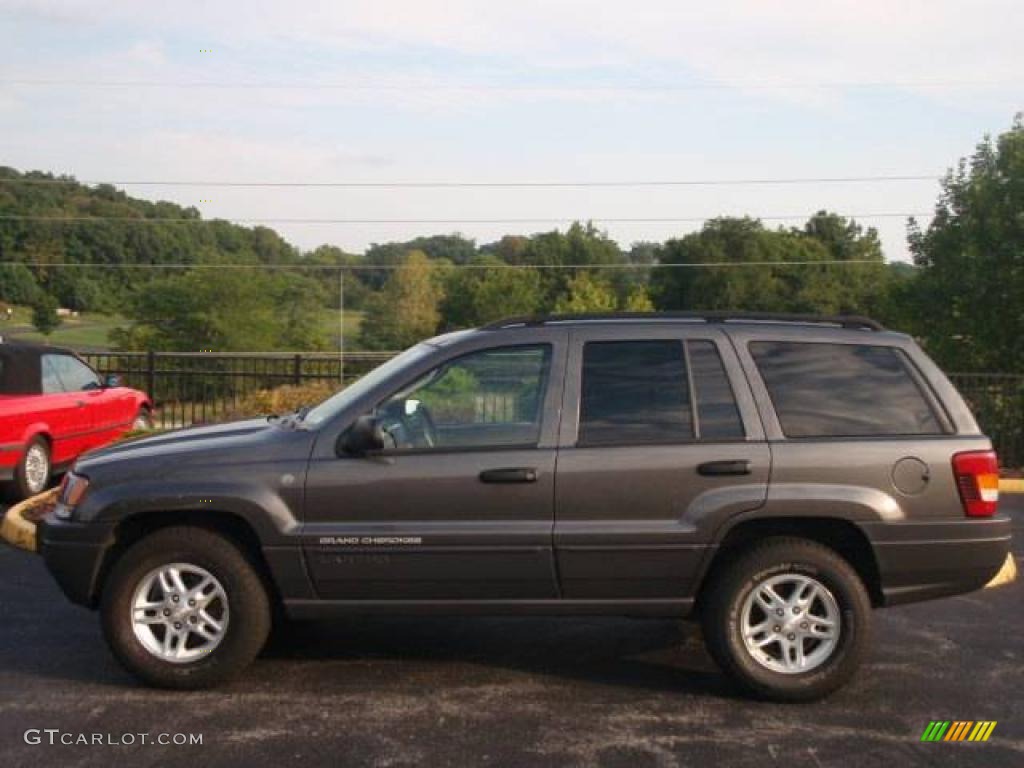 2004 Grand Cherokee Laredo 4x4 - Graphite Metallic / Dark Slate Gray photo #8