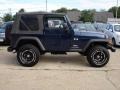 2005 Patriot Blue Pearl Jeep Wrangler X 4x4  photo #3