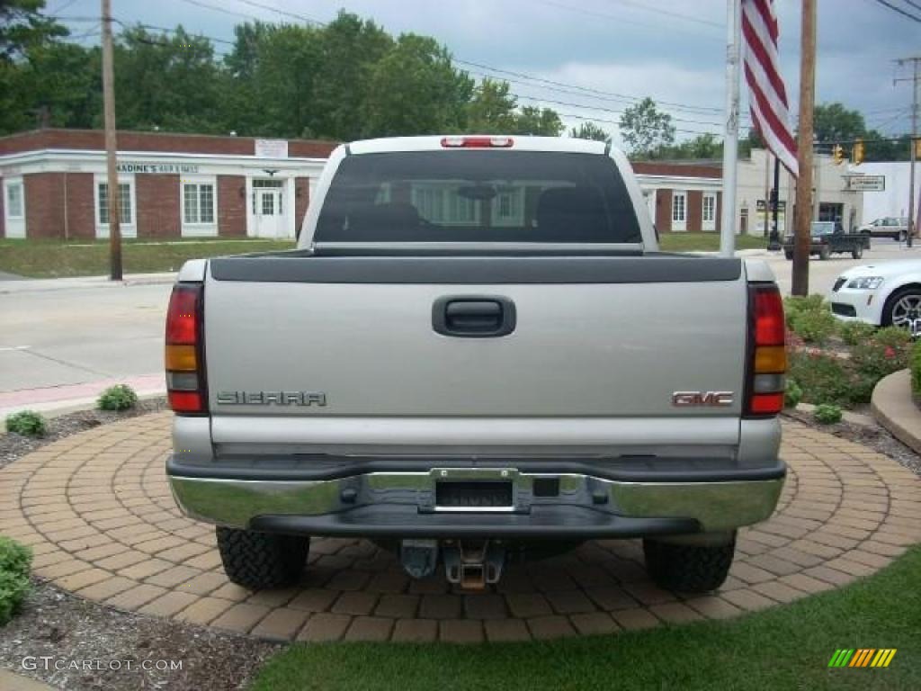 2006 Sierra 1500 SLT Extended Cab 4x4 - Silver Birch Metallic / Dark Pewter photo #7