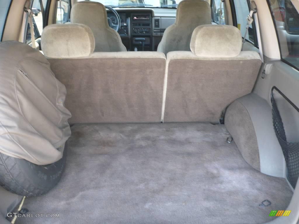 1995 Grand Cherokee Laredo 4x4 - Moss Green Pearl / Tan photo #7