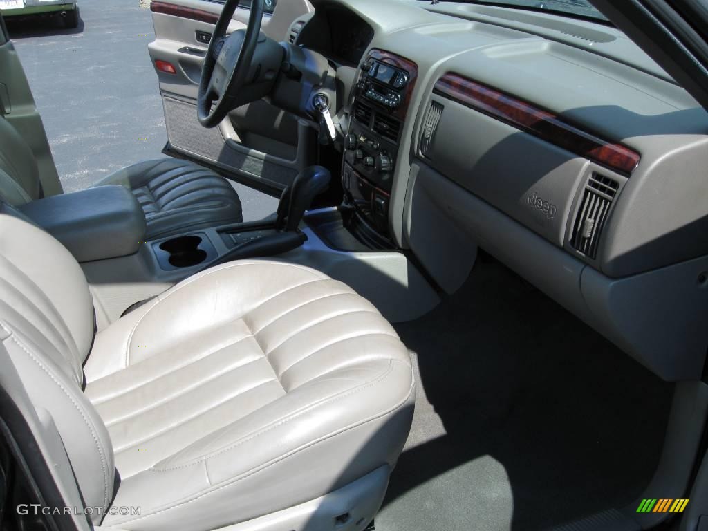 2000 Grand Cherokee Limited 4x4 - Black / Taupe photo #18