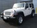 2007 Stone White Jeep Wrangler Unlimited X 4x4  photo #1