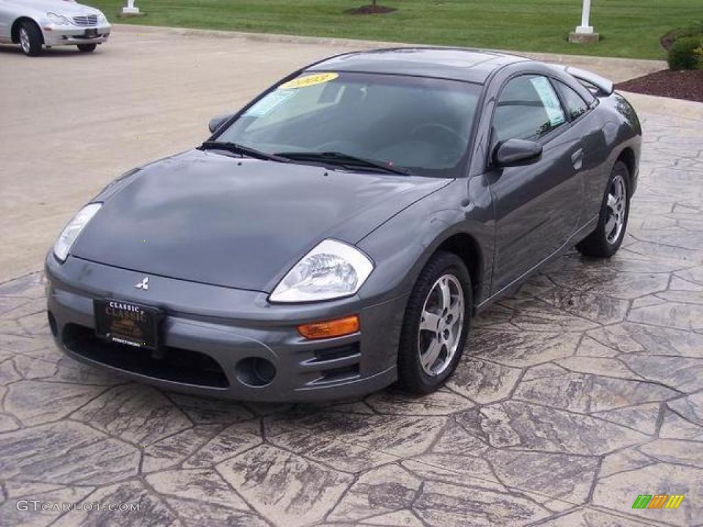 2003 Eclipse GS Coupe - Titanium Pearl / Midnight photo #2