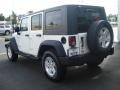 2007 Stone White Jeep Wrangler Unlimited X 4x4  photo #3