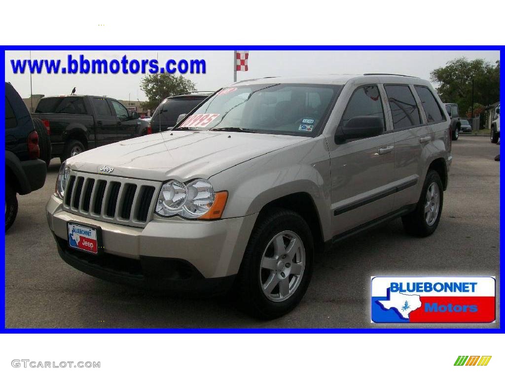 2008 Grand Cherokee Laredo - Bright Silver Metallic / Dark Slate Gray photo #1