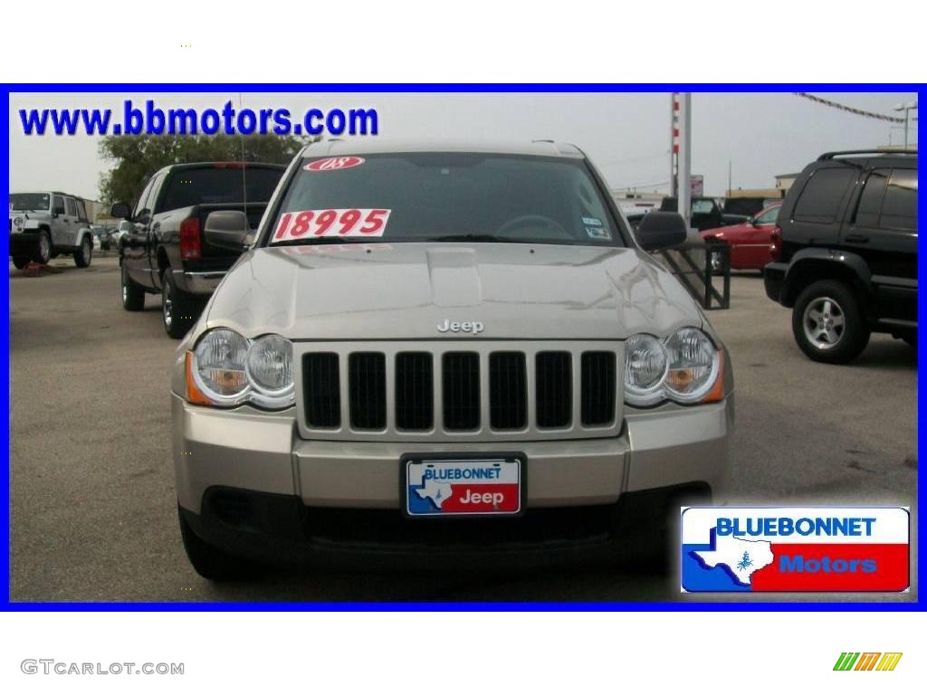 2008 Grand Cherokee Laredo - Bright Silver Metallic / Dark Slate Gray photo #2