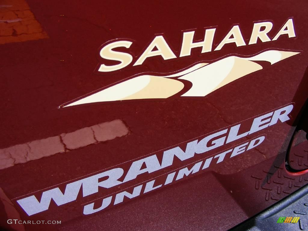 2009 Wrangler Unlimited Sahara 4x4 - Red Rock Crystal Pearl / Dark Slate Gray/Medium Slate Gray photo #5