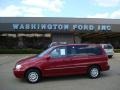 2003 Ruby Red Kia Sedona LX  photo #1