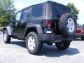 2009 Black Jeep Wrangler Unlimited X 4x4  photo #2