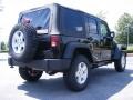 2009 Black Jeep Wrangler Unlimited X 4x4  photo #3