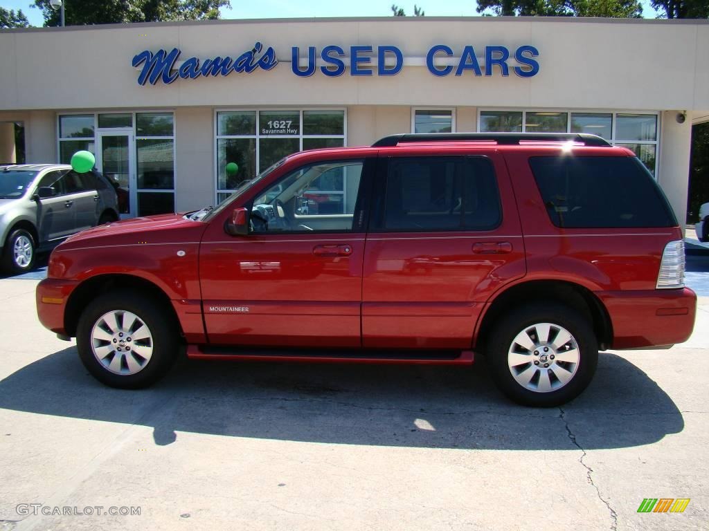 2008 Mountaineer  - Vivid Red Metallic / Camel photo #1