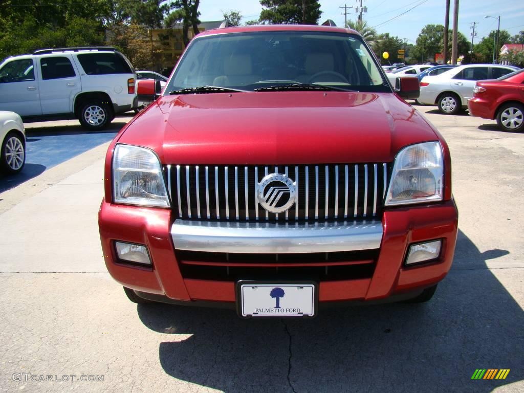 2008 Mountaineer  - Vivid Red Metallic / Camel photo #3