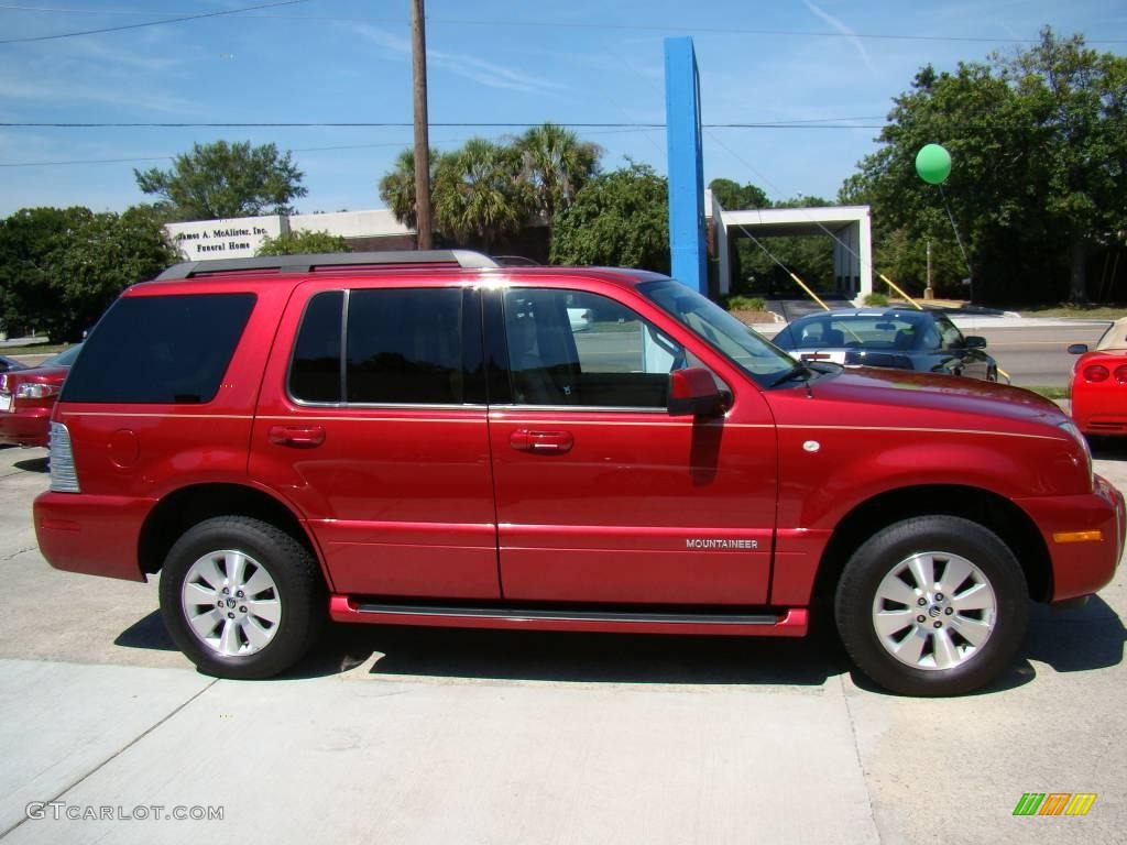 2008 Mountaineer  - Vivid Red Metallic / Camel photo #4