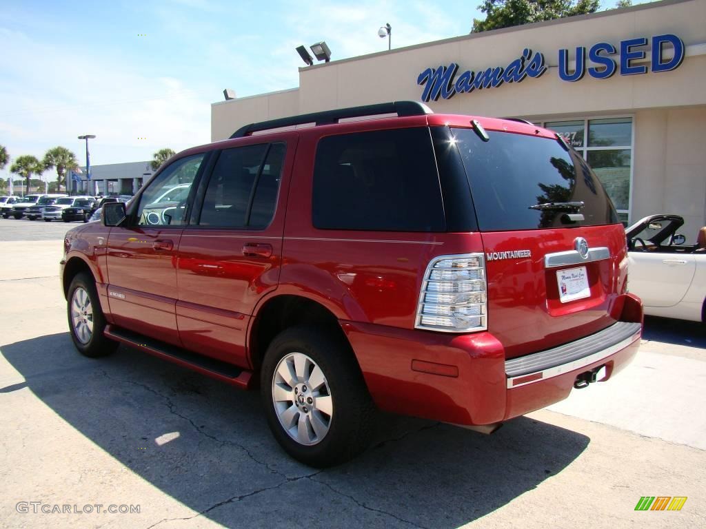 2008 Mountaineer  - Vivid Red Metallic / Camel photo #6