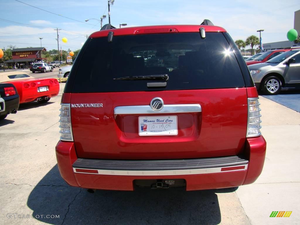 2008 Mountaineer  - Vivid Red Metallic / Camel photo #7