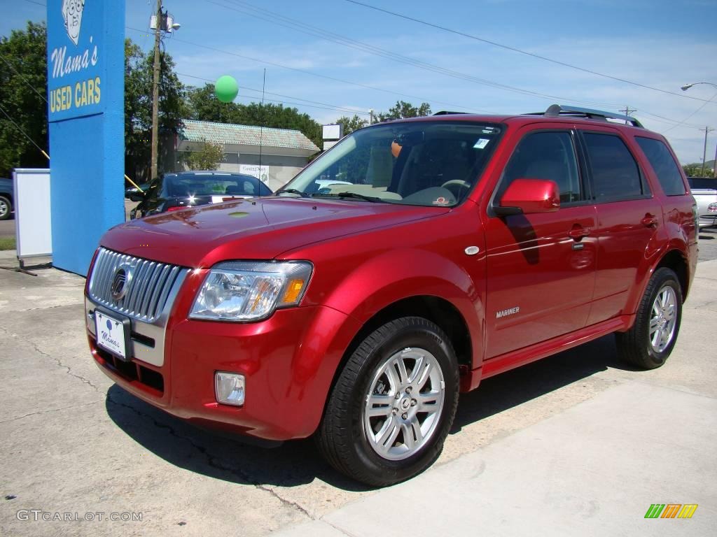 2008 Mountaineer  - Vivid Red Metallic / Camel photo #8