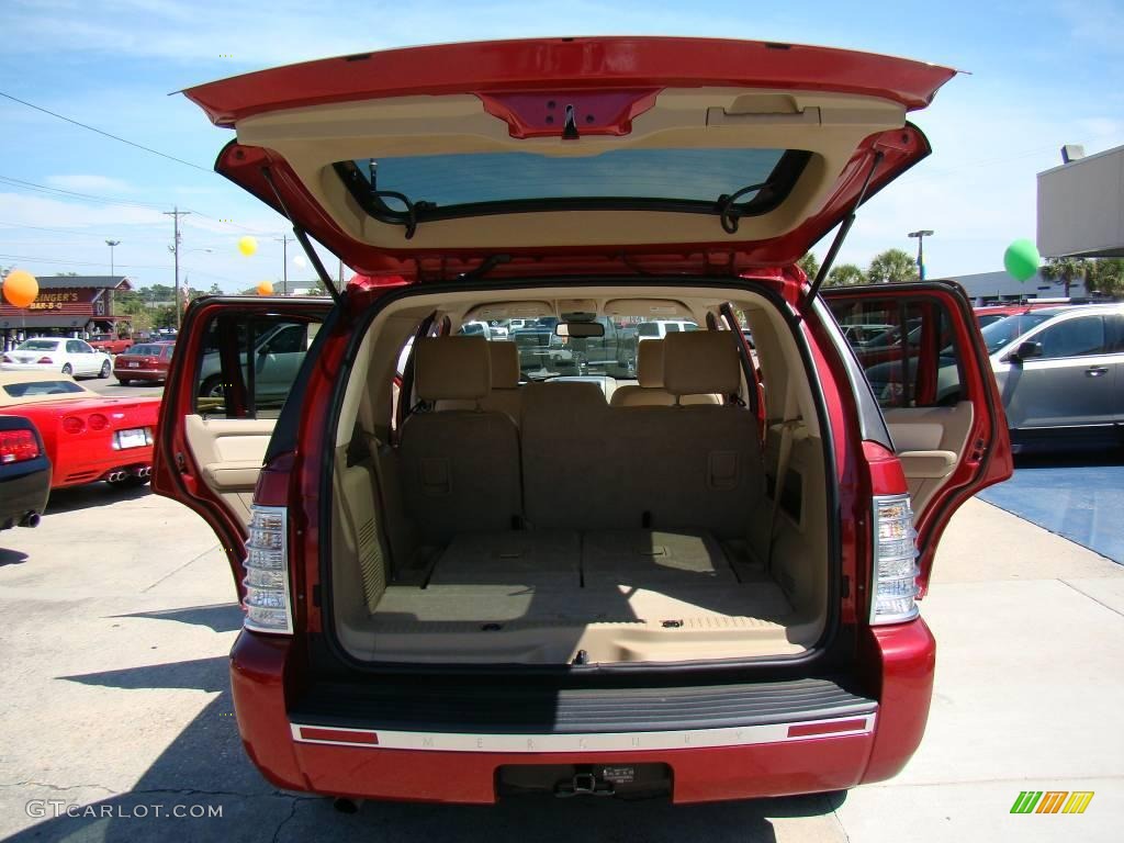 2008 Mountaineer  - Vivid Red Metallic / Camel photo #11