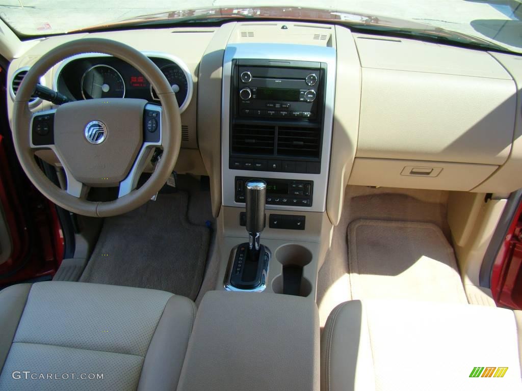 2008 Mountaineer  - Vivid Red Metallic / Camel photo #14