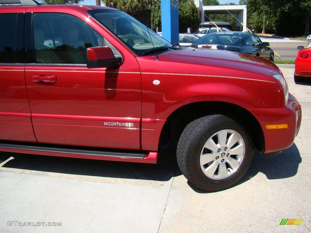 2008 Mountaineer  - Vivid Red Metallic / Camel photo #22