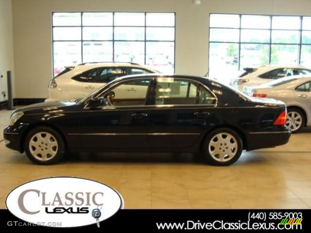 2003 LS 430 Sedan - Blue Onyx Pearl / Ivory photo #1