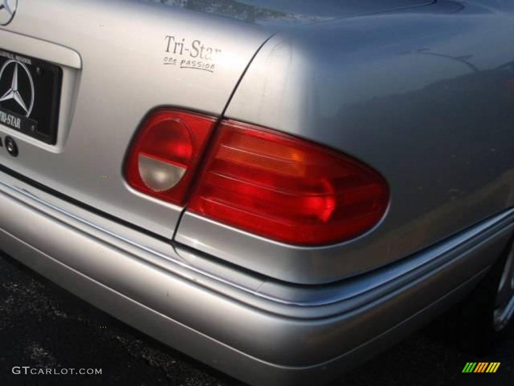 1997 E 420 Sedan - Brilliant Silver Metallic / Grey photo #13