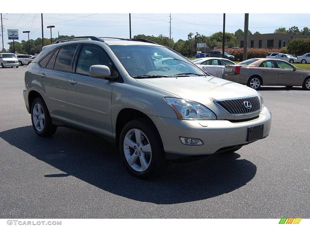 2007 RX 350 AWD - Bamboo Green Pearl / Ivory photo #1