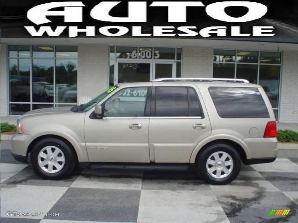 2005 Navigator Luxury 4x4 - Light French Silk Metallic / Camel photo #1