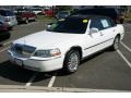 2003 Vibrant White Lincoln Town Car Signature  photo #1