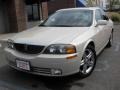 2001 Ivory Parchment Metallic Lincoln LS V8  photo #2