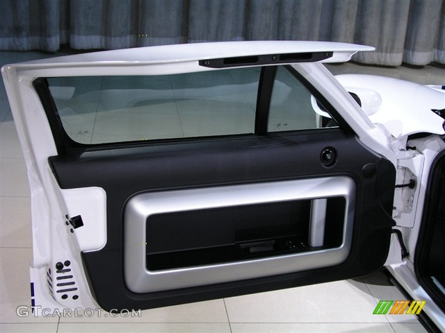 2005 Ford GT Standard GT Model Ebony Black Door Panel Photo #174601