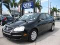 2006 Black Volkswagen Jetta Value Edition Sedan  photo #1