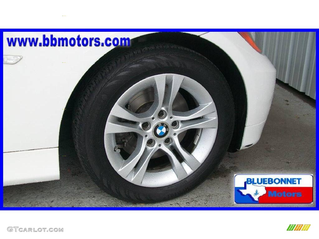 2008 3 Series 328i Sedan - Alpine White / Beige photo #5