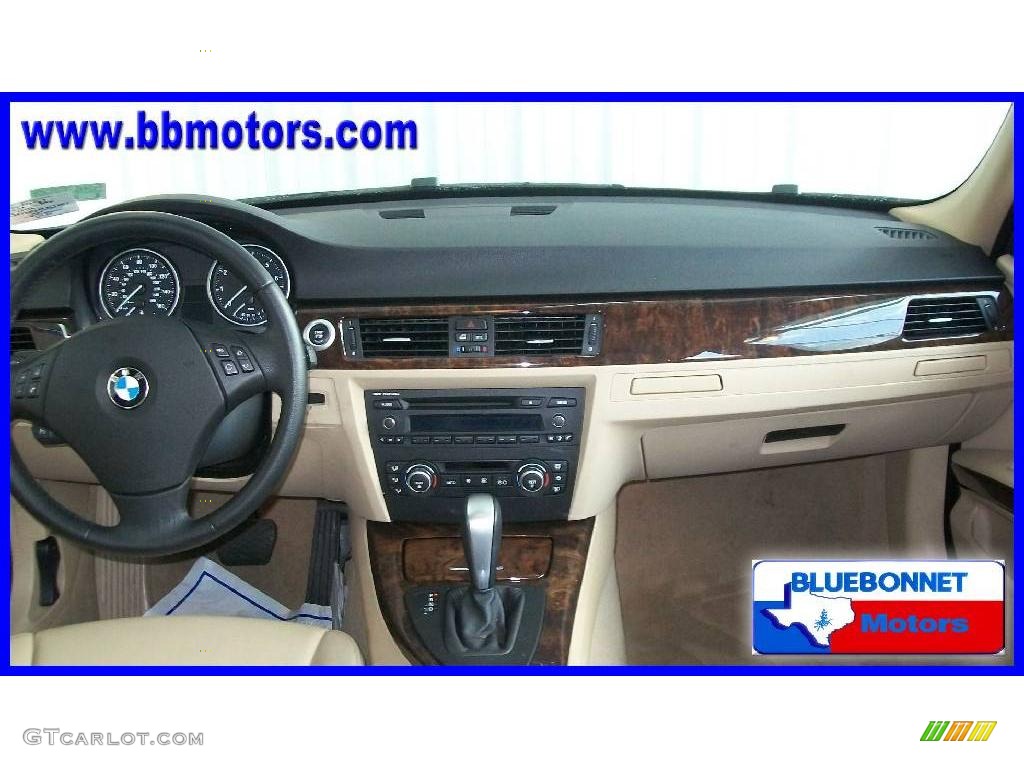 2008 3 Series 328i Sedan - Alpine White / Beige photo #6