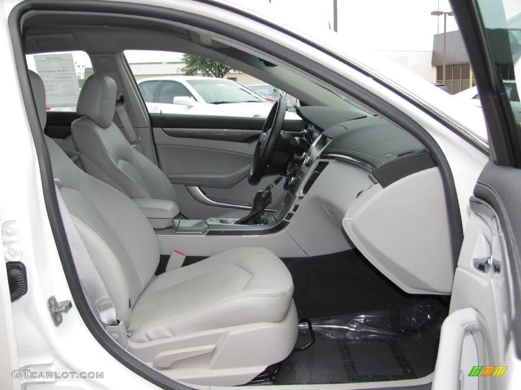 2009 CTS Sedan - White Diamond Tri-Coat / Light Titanium/Ebony photo #9