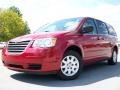 2009 Inferno Red Crystal Pearl Chrysler Town & Country LX  photo #4