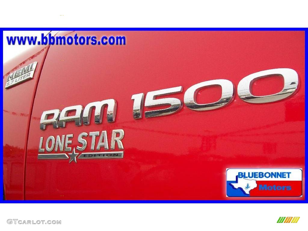 2006 Ram 1500 SLT Quad Cab 4x4 - Flame Red / Medium Slate Gray photo #10