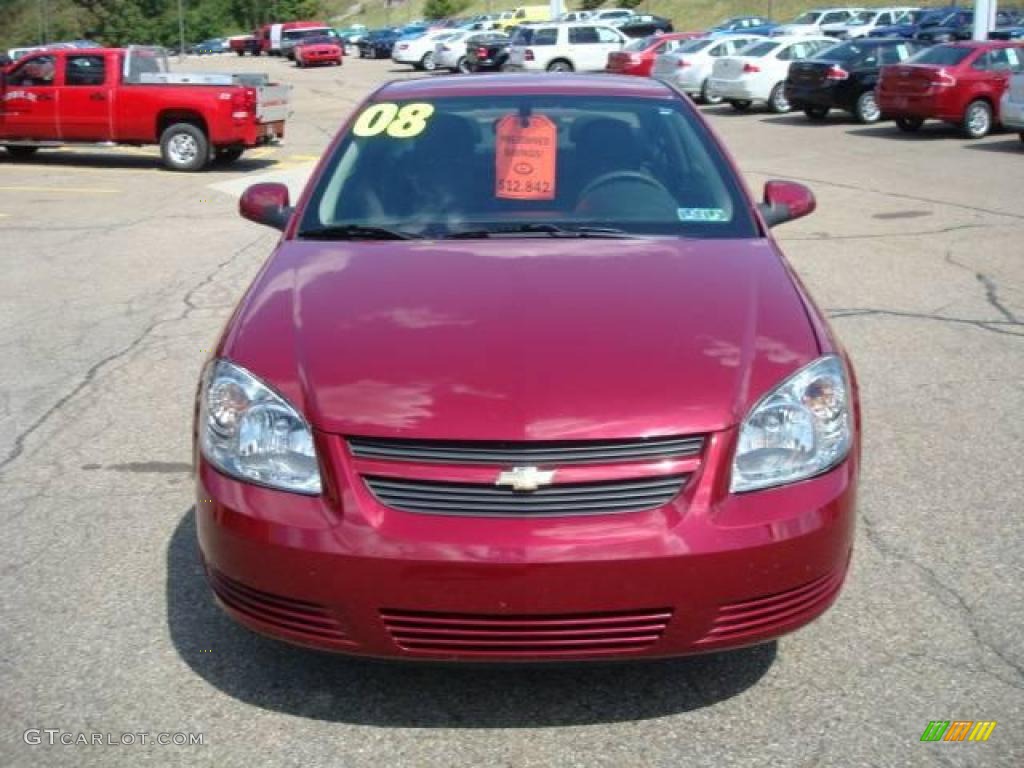 2008 Cobalt LT Coupe - Sport Red Tint Coat / Ebony photo #10