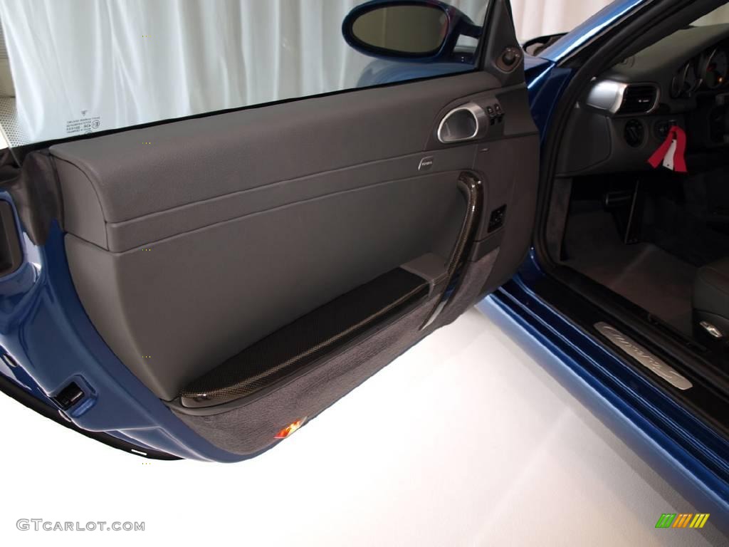 2006 911 Carrera S Coupe - Cobalt Blue Metallic / Stone Grey photo #10