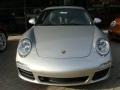 2009 Arctic Silver Metallic Porsche 911 Carrera S Coupe  photo #2