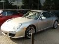 2009 Arctic Silver Metallic Porsche 911 Carrera S Coupe  photo #3