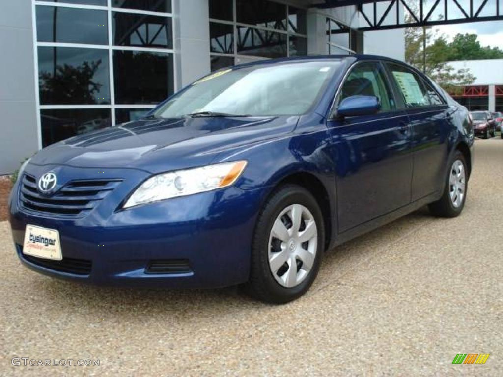 2007 Camry LE - Blue Ribbon Metallic / Ash photo #1