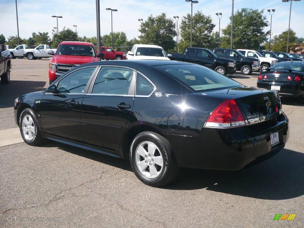 2009 Impala LT - Black / Gray photo #4