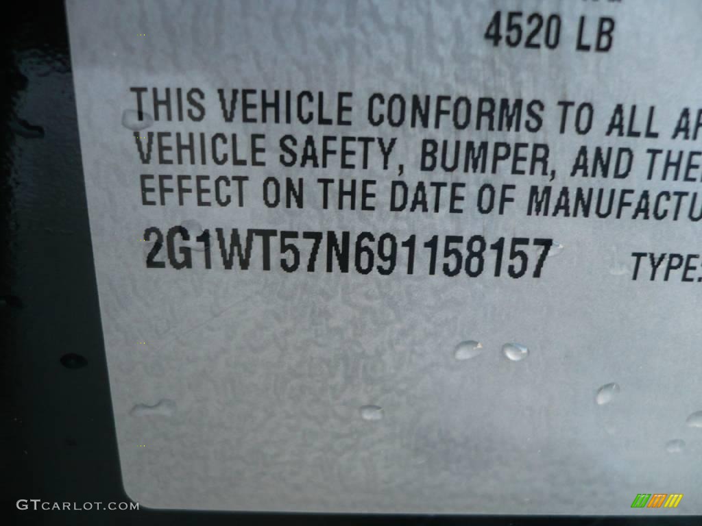 2009 Impala LT - Black / Gray photo #28