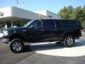2004 Black Ford F150 Lariat SuperCrew 4x4  photo #23
